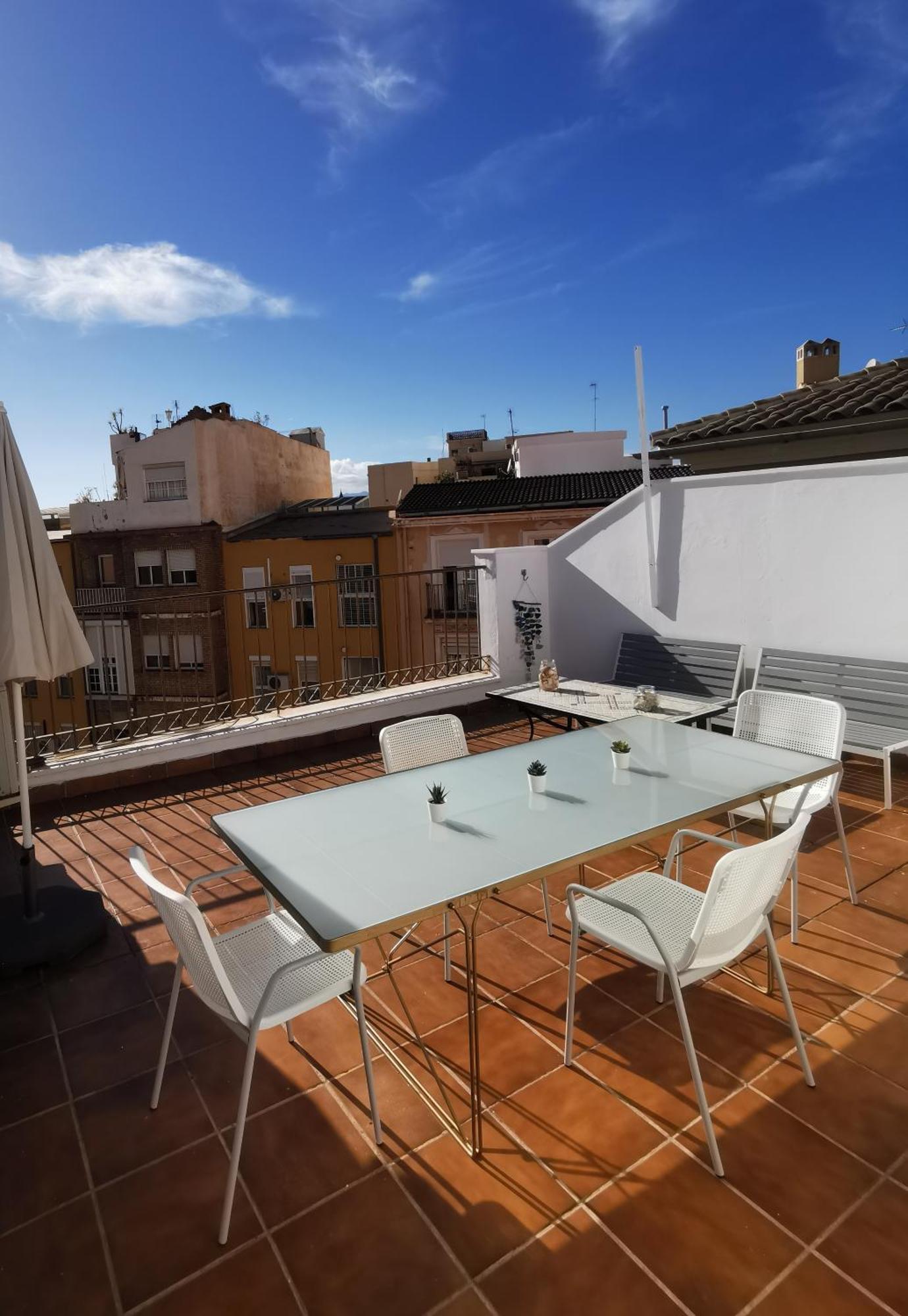 Atico Con Vistas Centro Historico / Terraza 40 M Apartment Малага Екстериор снимка