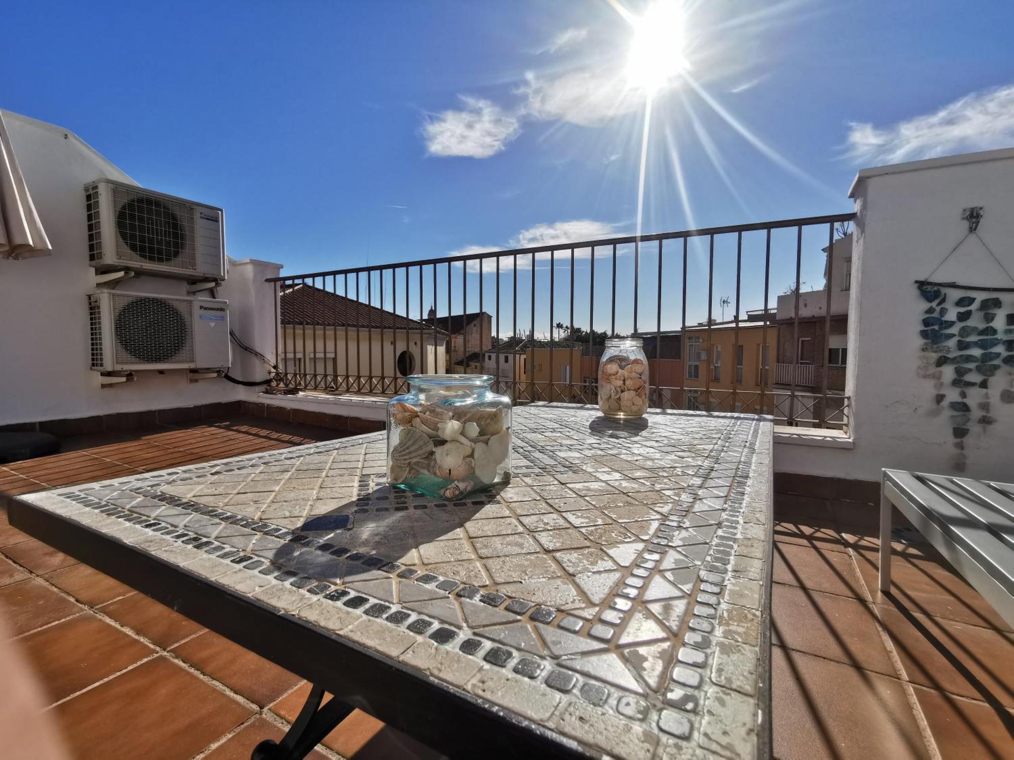 Atico Con Vistas Centro Historico / Terraza 40 M Apartment Малага Екстериор снимка