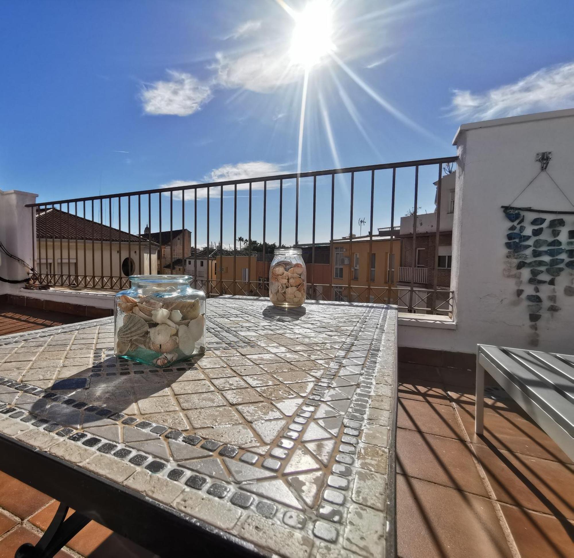 Atico Con Vistas Centro Historico / Terraza 40 M Apartment Малага Екстериор снимка
